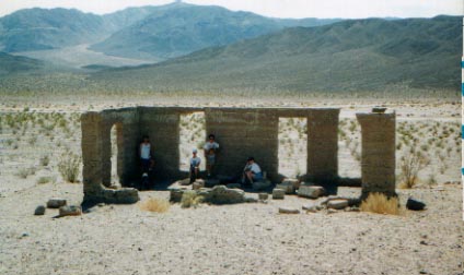 The gang in Death Valley